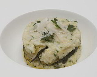 Ризотто с цукини и пшенкой