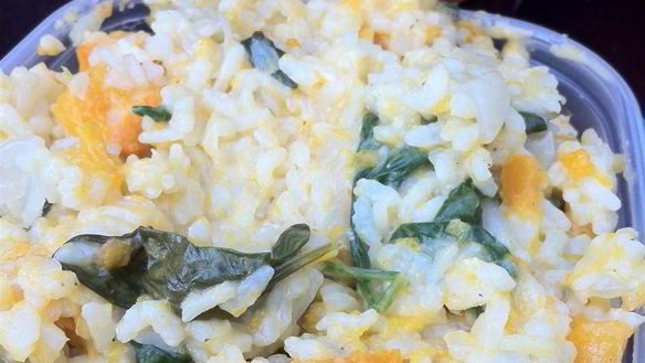 Рецепт Ризотто с тыквой и фетой