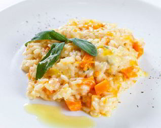 Ризотто с тыквой и горгонзолой