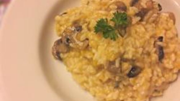 Рецепт Ризотто с тыквой и грибами