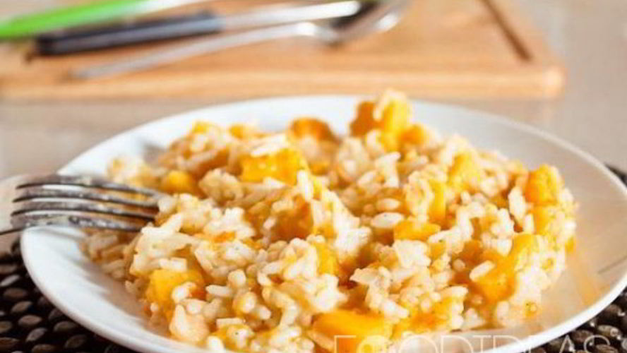 Рецепт ризотто с тыквой