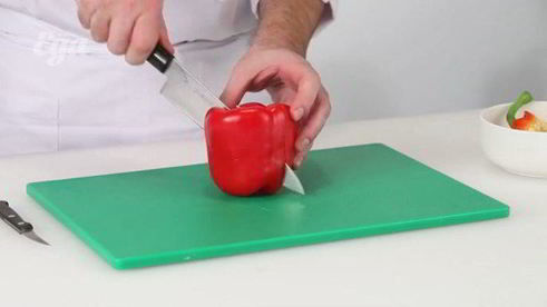 ризотто со сливками и сладким перцем