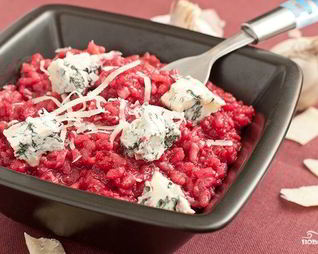 Ризотто со свеклой