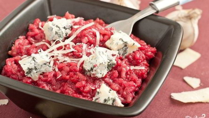 Рецепт ризотто со свеклой