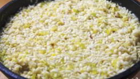 ризотто в луке-порее