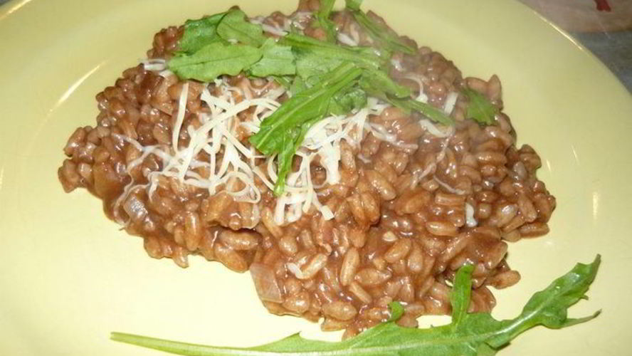 Рецепт шоколадного ризотто