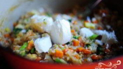 весеннее ризотто