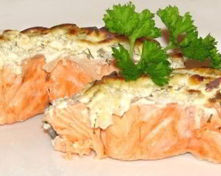 Горбуша, запеченная в фольге