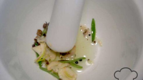 камбала на гриле с болгарским перцем