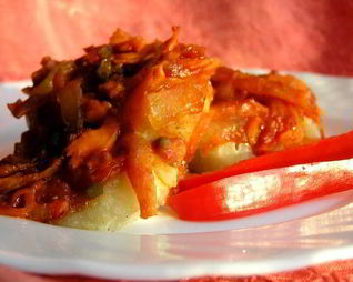 Хек в оранжевом пальто