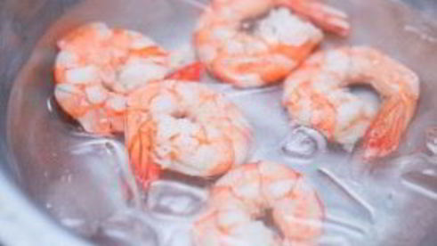 королевские креветки вареные