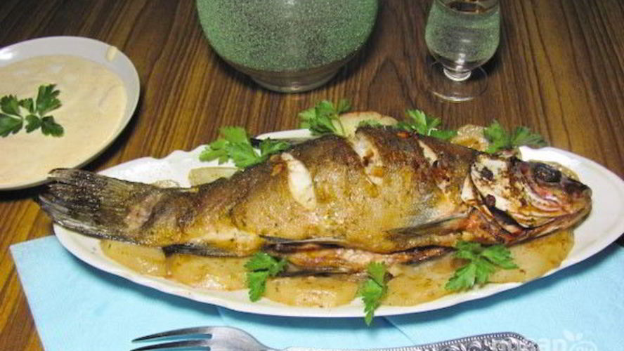 Рецепт линя в духовке