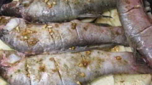 линь в духовке