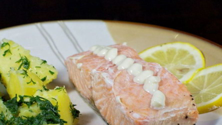 Рецепт лосося в духовке