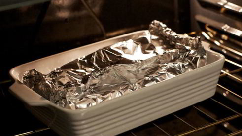 лосось в духовке