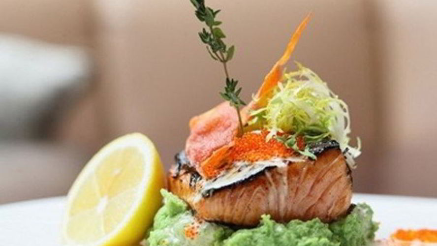 Рецепт лосося в карамельном соусе