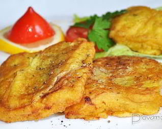 Минтай, жаренный в кляре