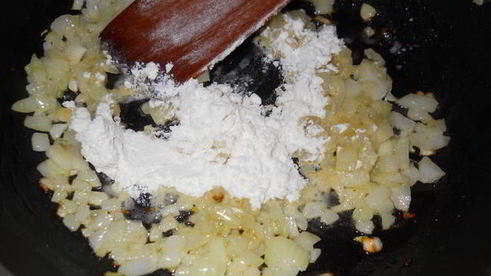 рыба на пару под луково-горчичным соусом