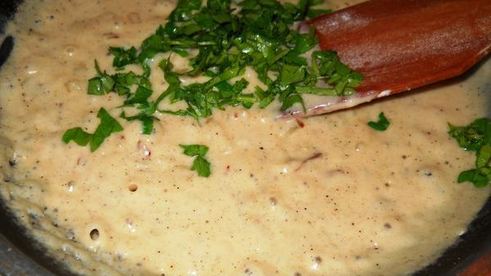 рыба на пару под луково-горчичным соусом