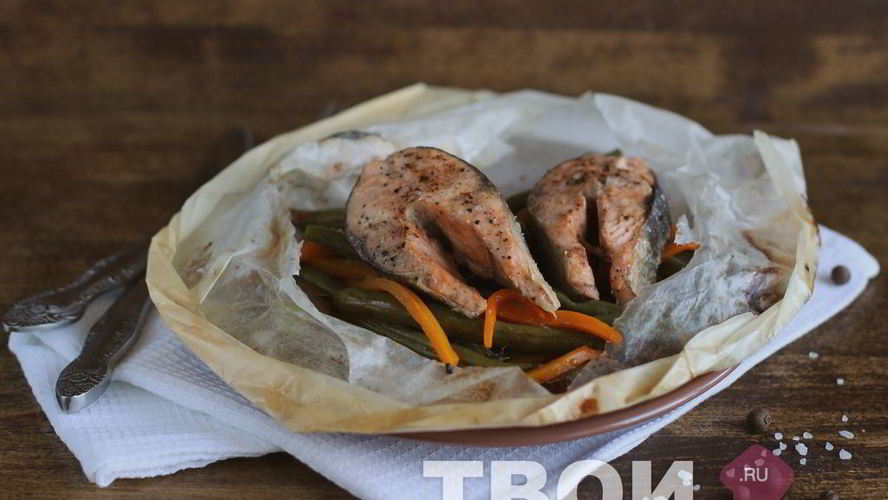 Рецепт рыбы с овощами