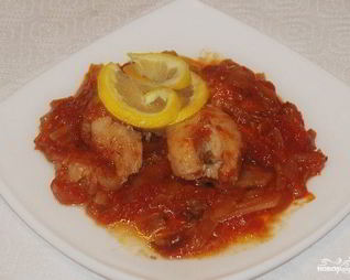 Рыба заливная в томате