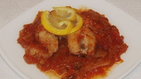 Рецепт Рыбы заливной в томате