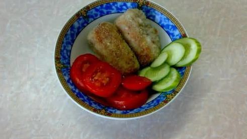 рыбные биточки
