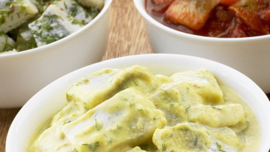 Рецепт селедки с горчицей