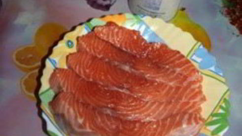 семга с брокколи в духовке