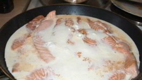 семга с брокколи в духовке