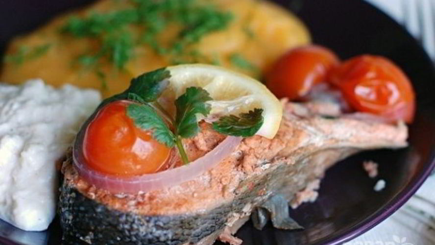 Рецепт семги в пароварке