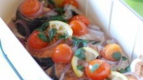 семга в пароварке