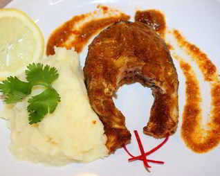 Треска в перечном соусе