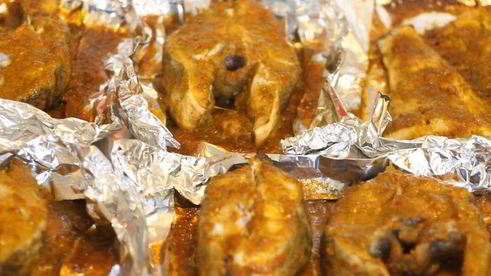 треска в перечном соусе