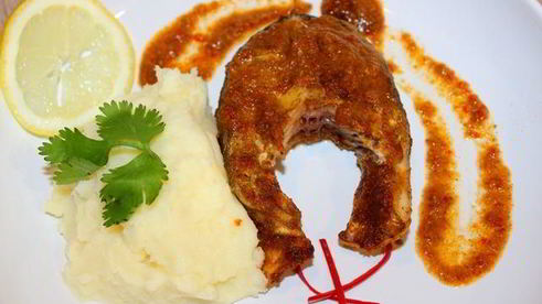 треска в перечном соусе