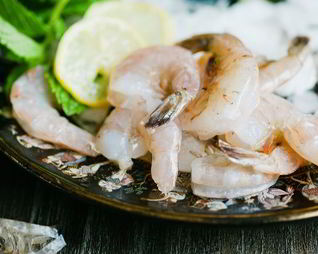 Варенные креветки