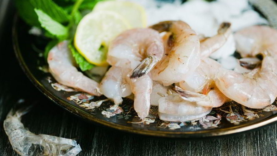 Рецепт варенных креветок