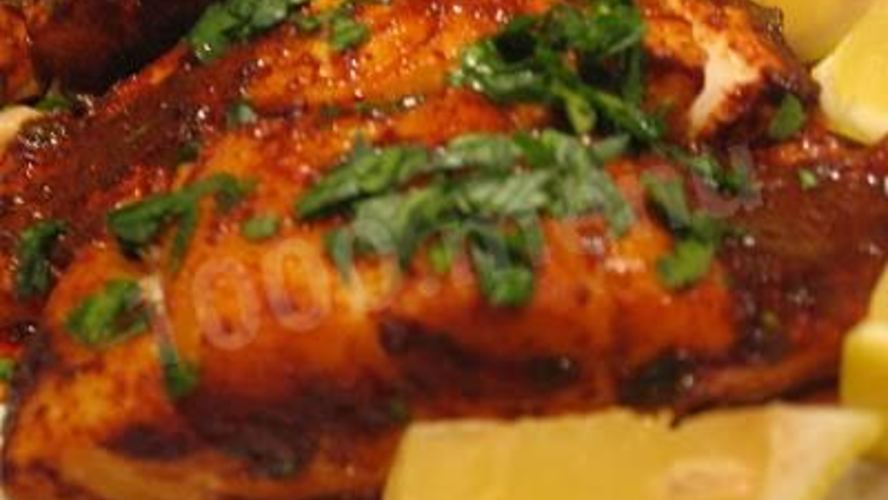 Рецепт запеченной рыбы в паприко-лимонном соусе