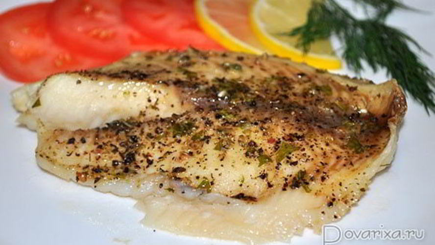 Рецепт запеченной тилапии с чесноком, лимоном и маслом