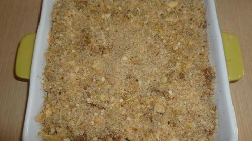 запеченные фарфалле с фаршем