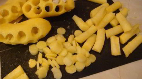 золотая рыбка — окунь под картофельной чешуей