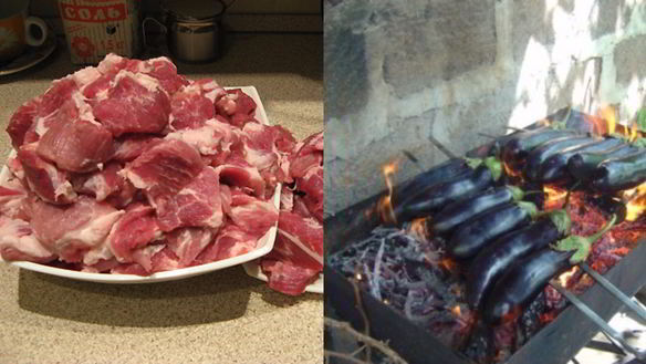 Рецепт Грузинского шашлыка