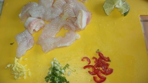 хрустящие шашлычки с рыбкой