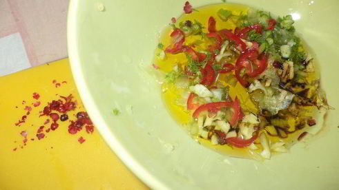 хрустящие шашлычки с рыбкой