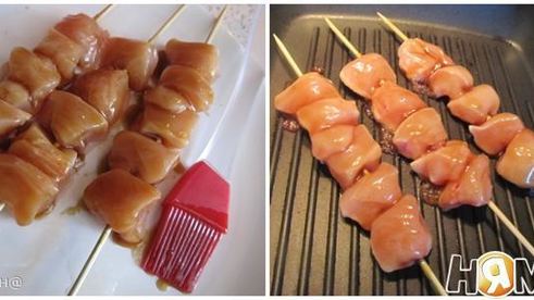 куриный шашлычок якитори