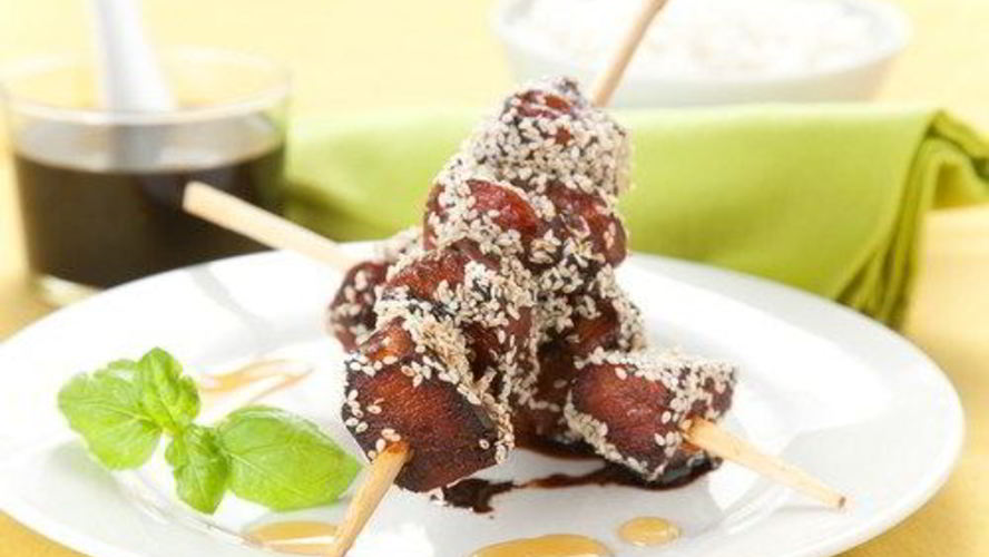 Рецепт куриных шашлыков в кунжуте