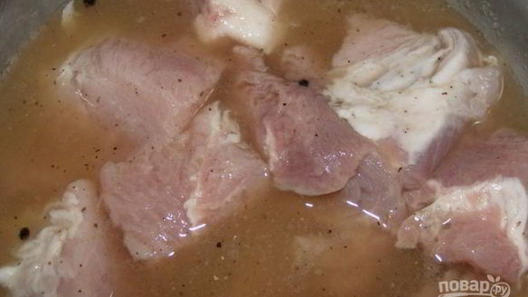 Рецепт Маринада для шашлыка из свинины