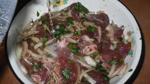 мягкий, сочный шашлык из свинины