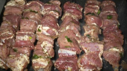 мягкий, сочный шашлык из свинины