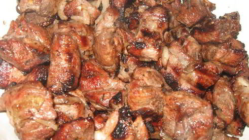 мягкий, сочный шашлык из свинины